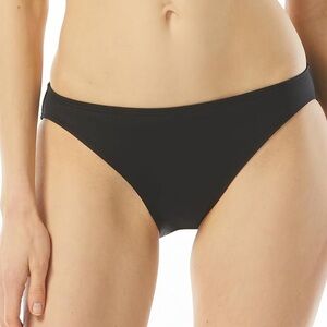 MICHAEL MICHAEL KORS black hipster medium coverage bikini swim bottom size S NWT